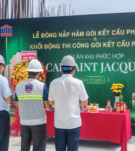 CSJ BIOSS Vũng Tàu Ghi Dấu Ấn Với Lễ Đóng Nắp Hầm Cap Saint Jacques Giai Đoạn 2, 3