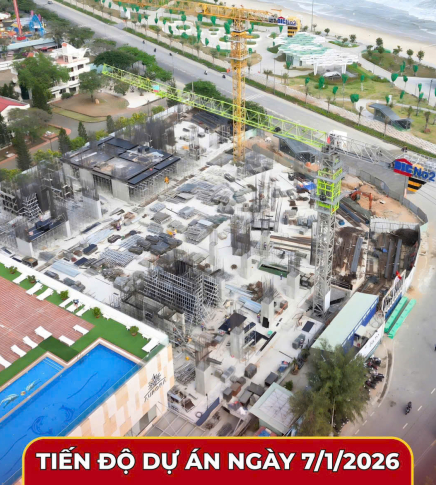 Cập Nhật Tiến Độ Thi Công CSJ Bioss Vũng Tàu 2026